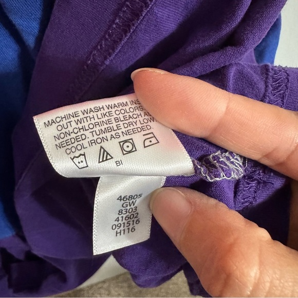 Hanna Andersson Colorblock Dress Size 8 - Picture 6 of 8